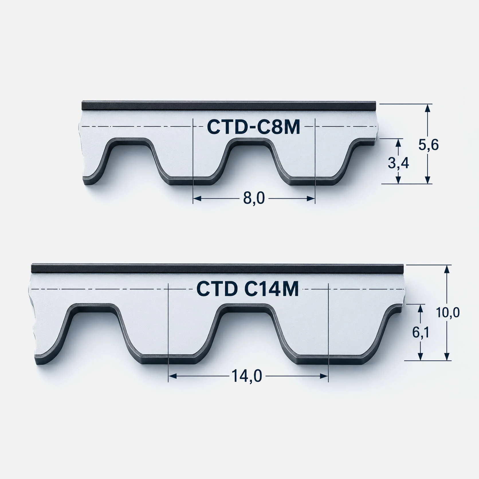 Conti Synchrochain Carbon tandrem CTD C8M C14M